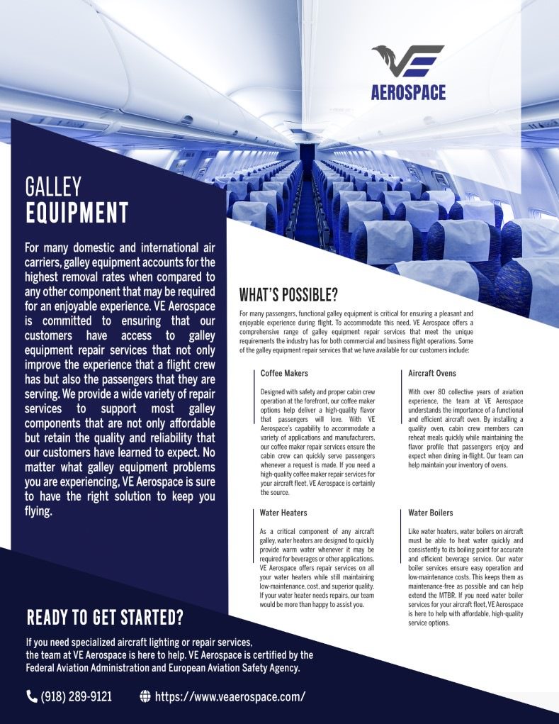 VE Aerospace Flyer - Galley